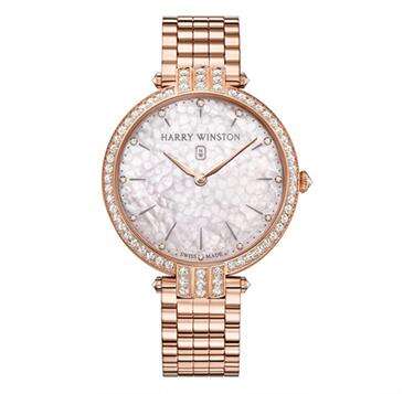 Harry Winston Premier Ladies 39mm in rose gold